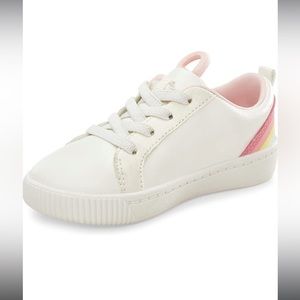Carter's Child White Rainbow Slip-On Sneaker